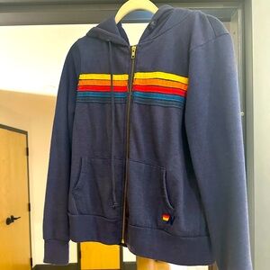 Aviator Nation 5 Strip Hoodie